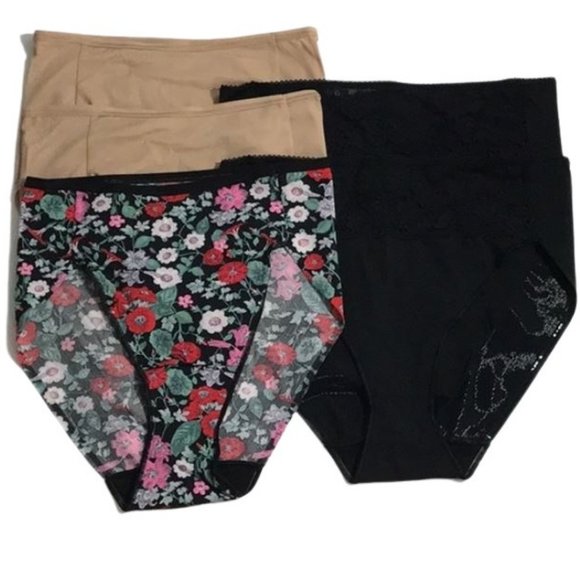 Soma Other - SOMA Set of 5 Vanishing Edge Microfiber High Leg Briefs